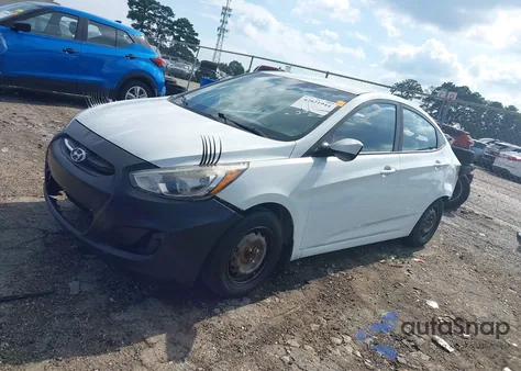 2016 Hyundai Accent Se из США, поврежденный, VIN KMHCT4AE3GU085372